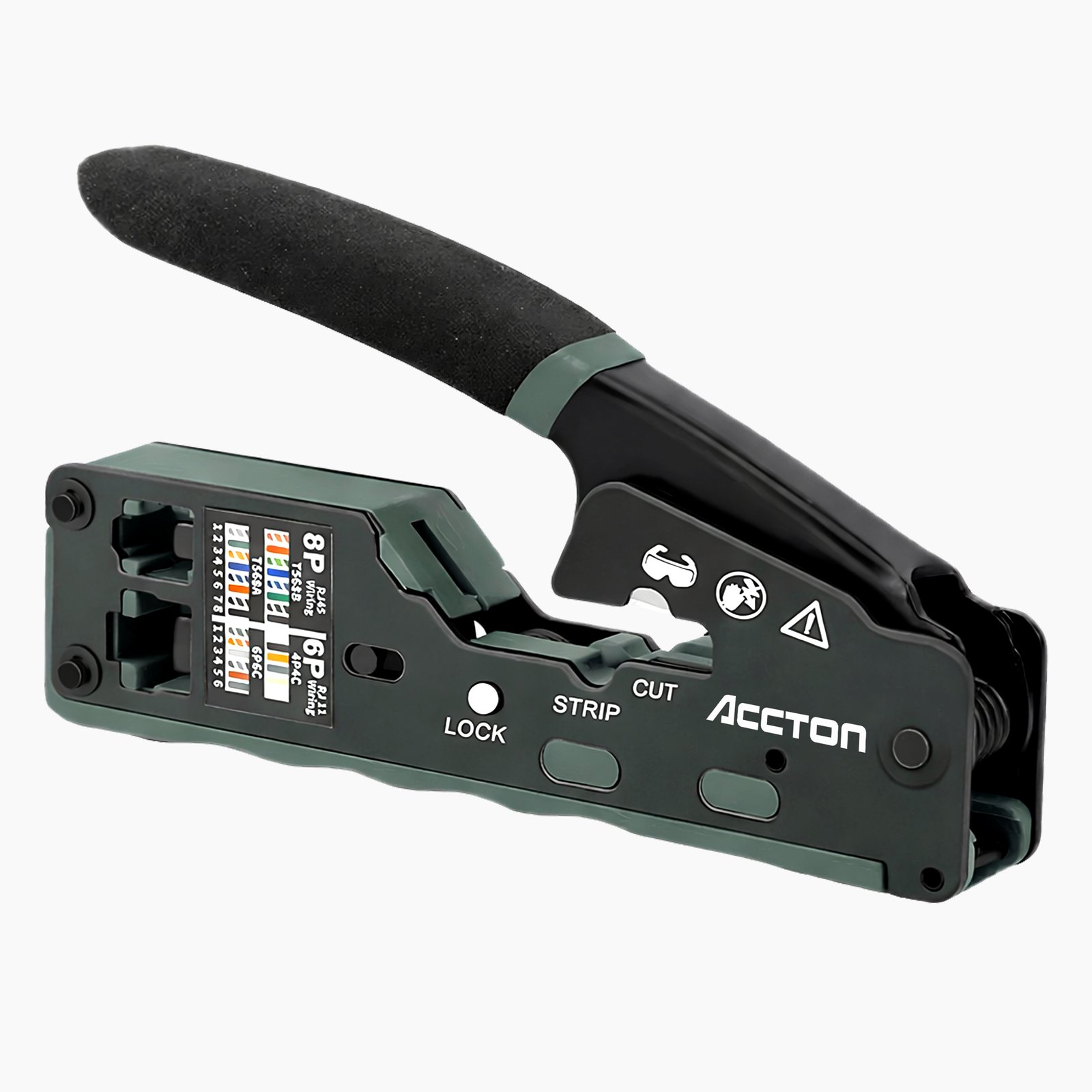 Passthrough-Wj319-a Accton RJ45 Crimp Tool - Image 1